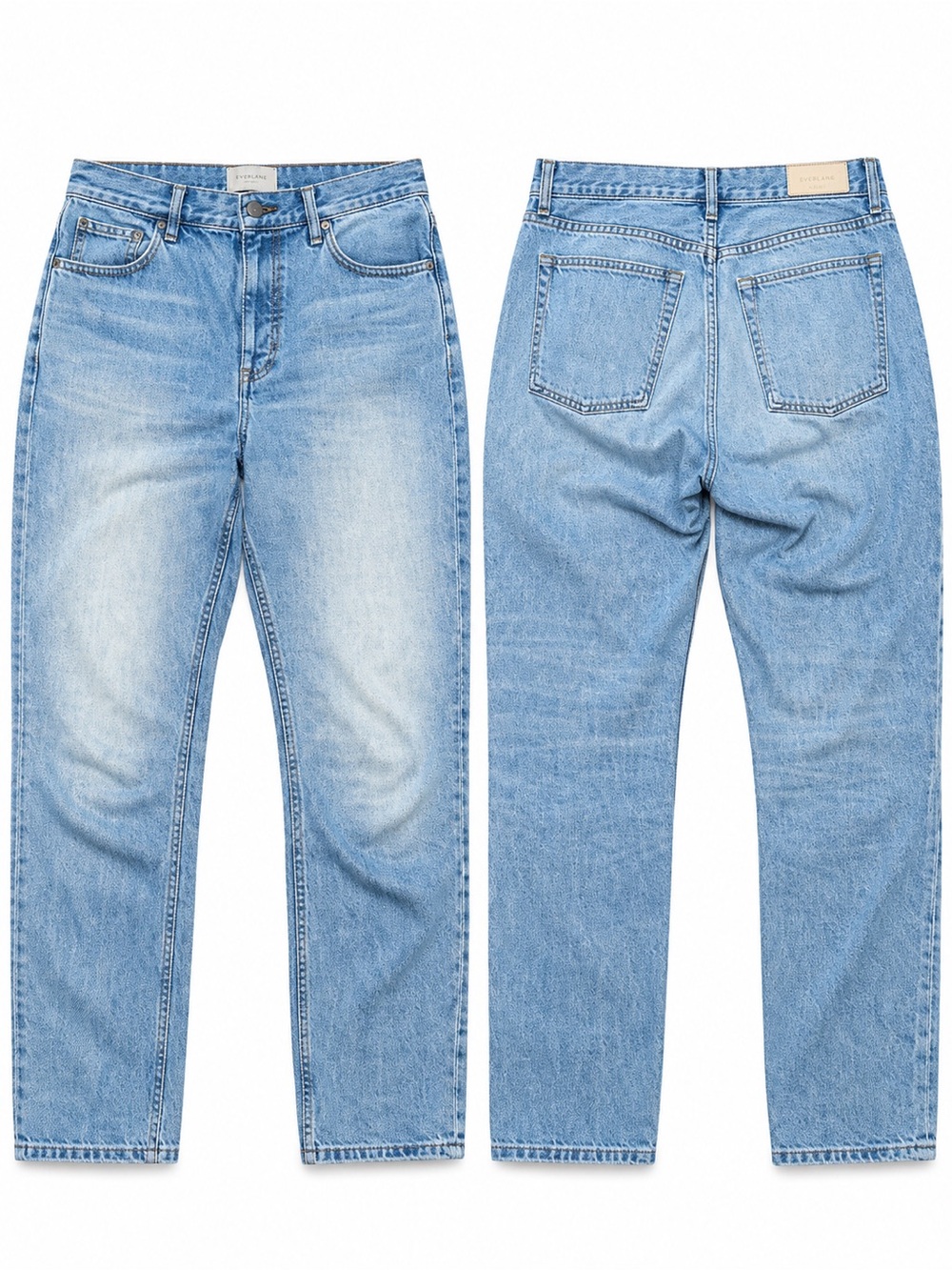 Everlane 90s Cheeky Jeans Organic Cotton Medium Wash High Rise Size 29R